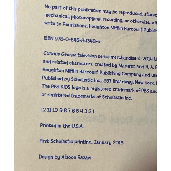 Scholastic Curious George books Bundle of 3 Books - Picture 5 of 8